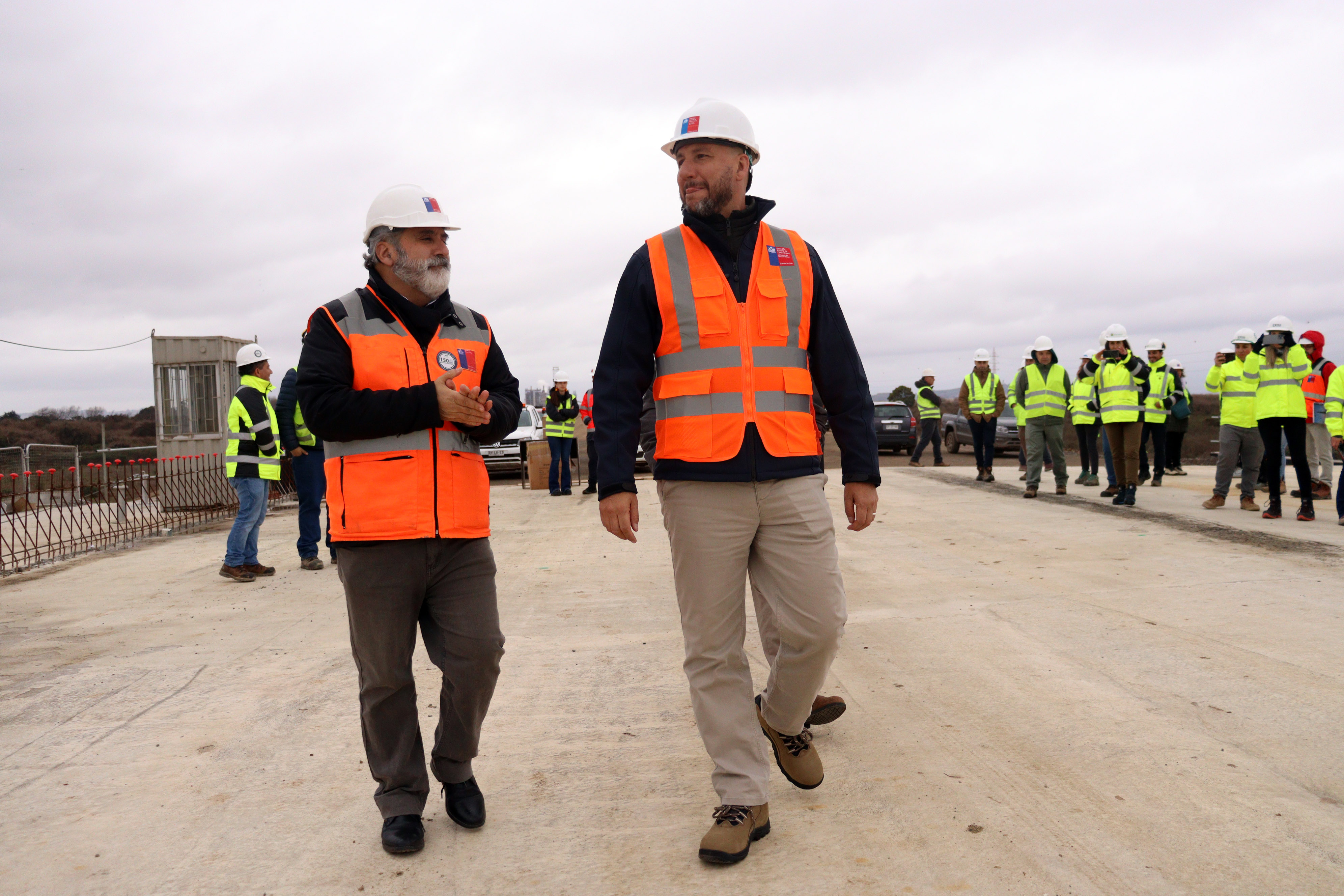 Director General de Concesiones inspeccionó avance de obras de Puente Industrial