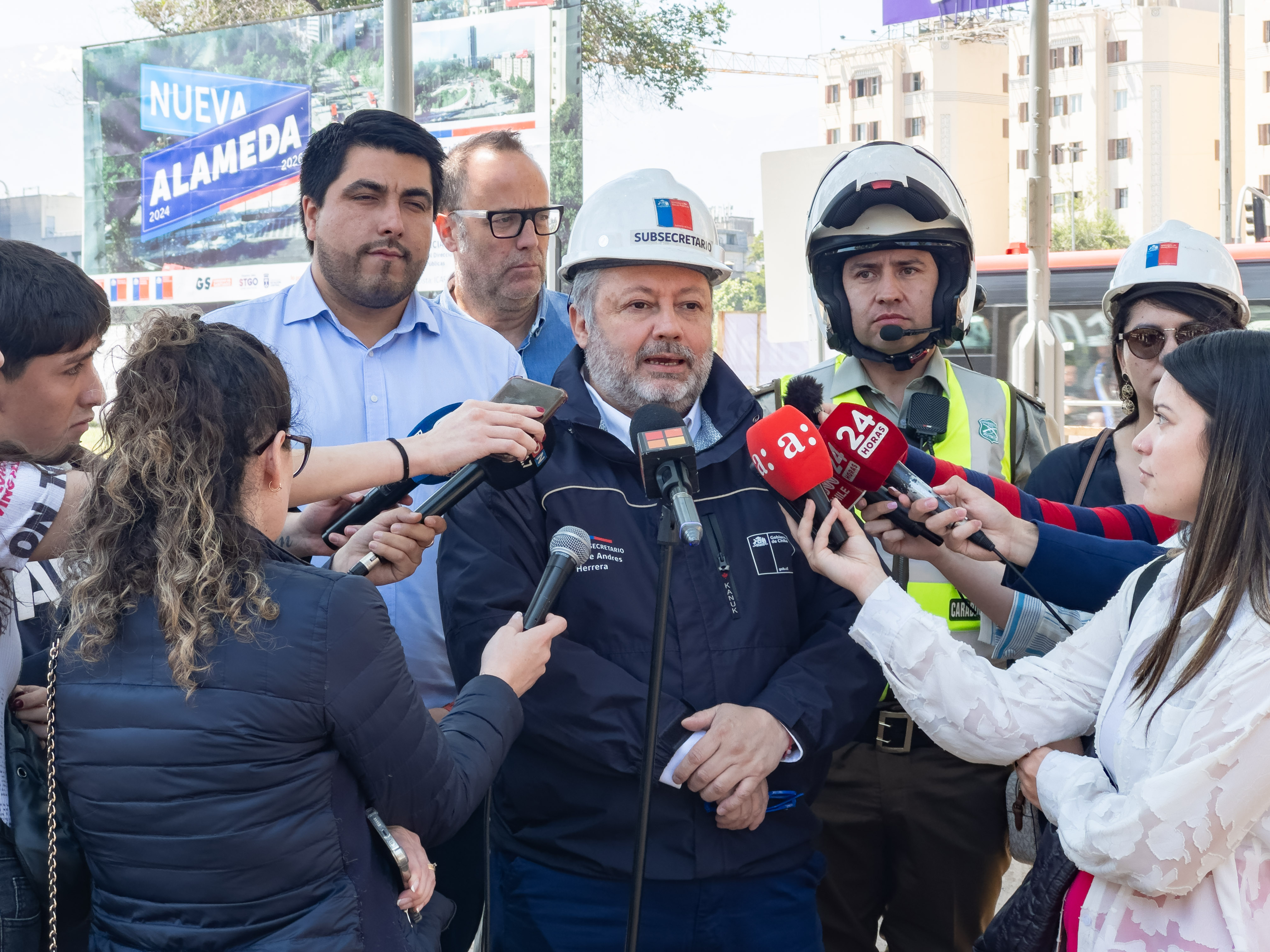 Subsecretario de Obras Públicas anunció que este domingo regresarán cerca de 160 mil vehículos a la capital