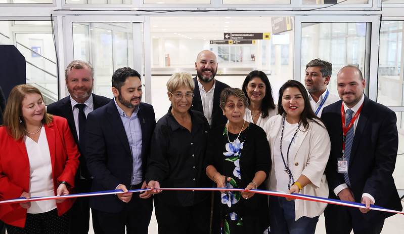 Ministra López inaugura las obras de ampliación del Aeropuerto Diego Aracena de Iquique