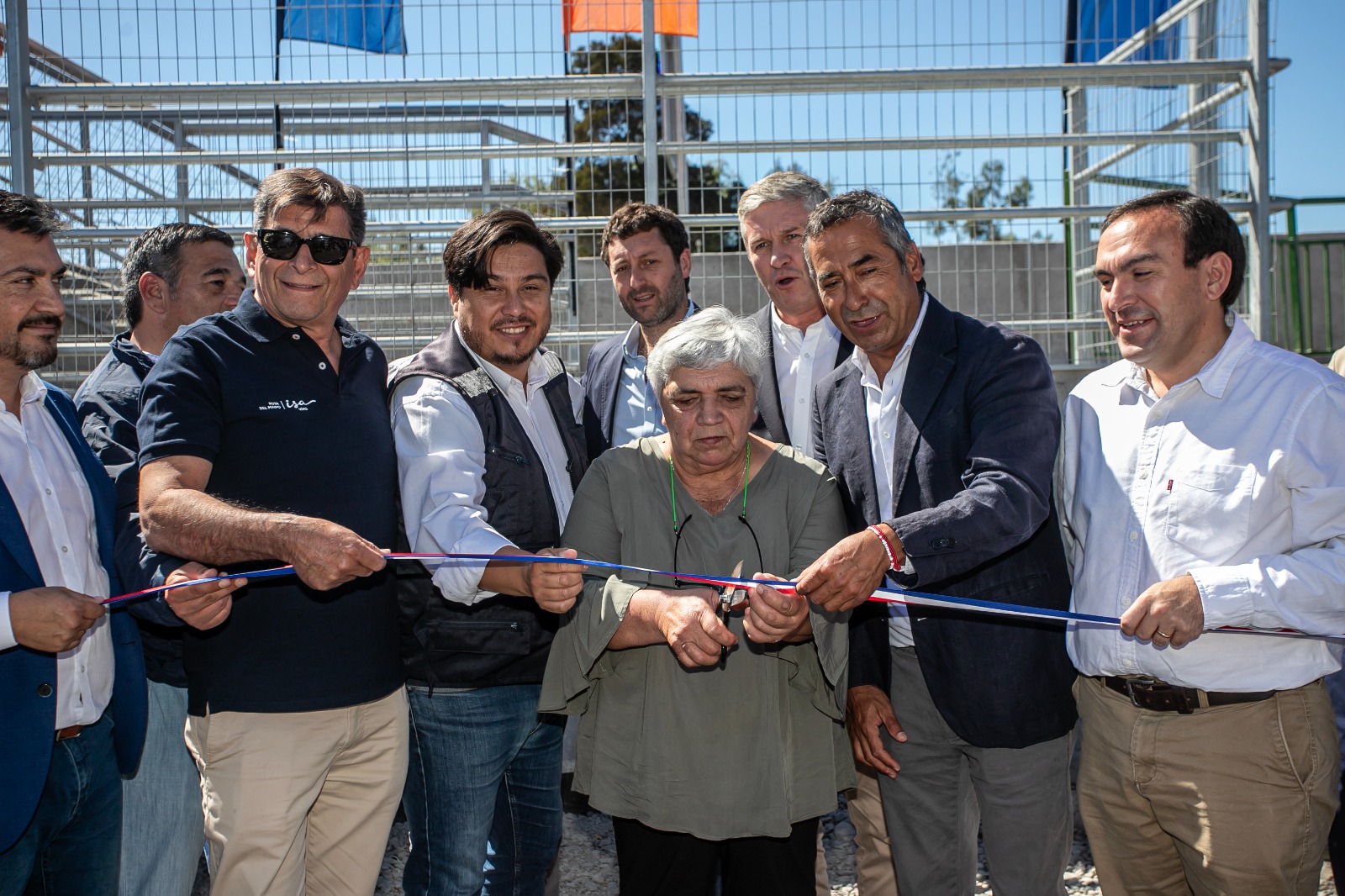 Autoridades inauguraron nueva pasarela Vista Hermosa en Ruta 5 Santiago-Talca 