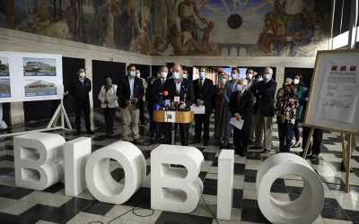 Ministros Moreno y Paris entregan los terrenos para la construcción de la Red de Hospitales Biobío que beneficiará a más de 400 mil personas