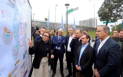 Ministros de Transportes y Obras Públicas anuncian red de electrocorredores del Gran Concepción por USD$ 450 millones