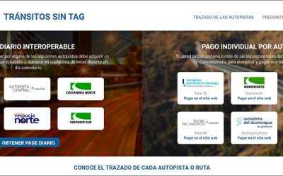 Nueva página web Pasaste sin Tag informa sobre cobros para usuarios sin contrato TAG habilitado