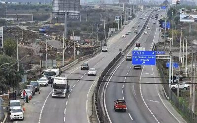 Ministerio de Obras Públicas informa reapertura de tránsito hacía Valparaíso en la Ruta 68
