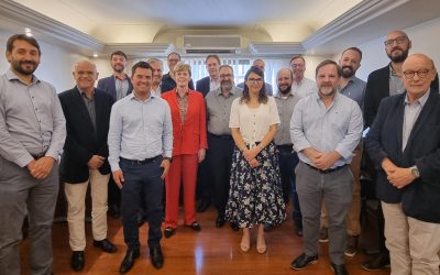 Autoridades de la Dirección General de Concesiones se reúnen con empresarios de Brasil