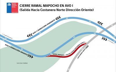 MOP anuncia que tramo afectado por filtraciones de la Autopista Américo Vespucio Oriente (AVO I) no reabrirá hasta garantizar la seguridad de los usuarios de la vía