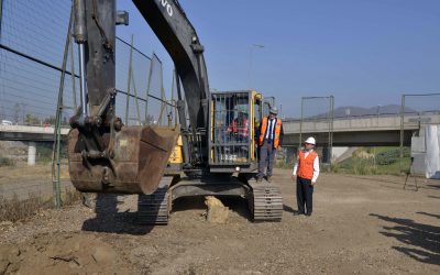 MINISTRO FONTAINE DA INICIO A LA CONSTRUCCIÓN DE ÚLTIMA ETAPA DEL PROGRAMA SANTIAGO CENTRO ORIENTE