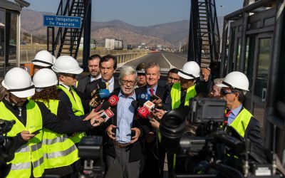 “PLAN CHILE SIN BARRERAS”: MINISTRO FONTAINE DA INICIO A OPERACIÓN DEL SISTEMA FREE FLOW EN LA RUTA 68