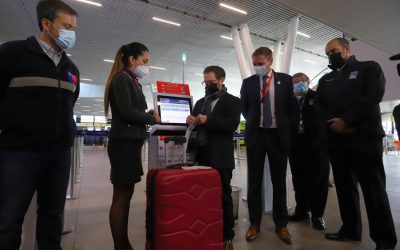 Ministro García da a conocer Plan de Contingencia y reforzamiento del Aeropuerto Pudahuel en Fiestas Patrias