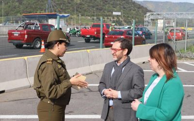 Ministro García monitorea medidas de contingencia ante masiva salida vehicular por fin de semana largo de Fiestas Patrias