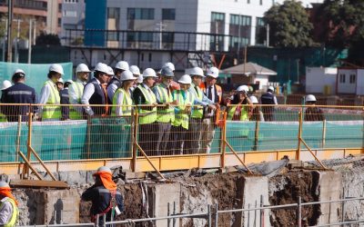 MINISTRO DE OBRAS PÚBLICAS REALIZA VISITA INSPECTIVA A OBRAS DE NUEVO HOSPITAL DEL SALVADOR E INSTITUTO NACIONAL DE GERIATRÍA