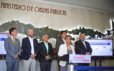 Ministra López anuncia inversión directa del MOP por $3,6 billones y la generación de 100 mil nuevos empleos en 2024