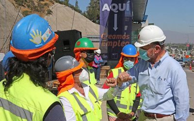 Obra de nueva Autopista Américo Vespucio Oriente I completa más de un 50% de avance