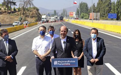 MOP inaugura nuevo tramo de terceras pistas en la Ruta 5 que mejorará conectividad hasta el Bypass Rancagua