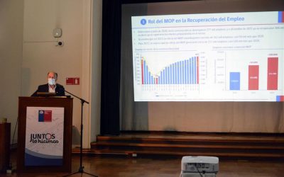 Ministro Moreno en balance de gestión MOP: “Hemos podido recuperar el 80% de los 2 millones de empleos perdidos en pandemia”