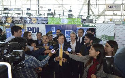 GOBIERNO COORDINA MEDIDAS ESPECIALES EN EL AEROPUERTO DE SANTIAGO POR FIN DE SEMANA LARGO EN EL QUE VIAJARÁN MÁS DE 340 MIL PASAJEROS