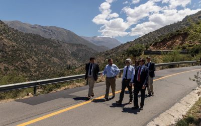 MINISTRO DE OBRAS PÚBLICAS DIO A CONOCER DETALLES DEL MEJORAMIENTO DE LA RUTA G-21 A FARELLONES