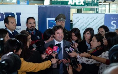 GOBIERNO REFUERZA MEDIDAS ESPECIALES EN AEROPUERTO DE SANTIAGO PARA ENFRENTAR ALTO FLUJO DE PASAJEROS DURANTE FIESTAS PATRIAS
