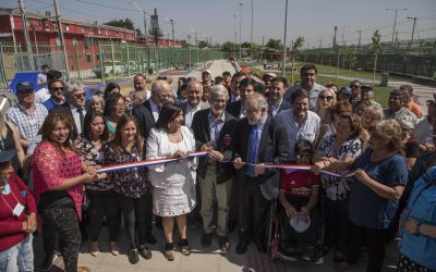 MINISTRO FONTAINE ENCABEZA INAUGURACIÓN DE NUEVO PARQUE LA SERENA EN LA COMUNA DE LA PINTANA