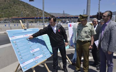 AUTORIDADES REFUERZAN MEDIDAS EN CARRETERAS PARA ESTE FIN DE SEMANA LARGO EN EL QUE SALDRÁN DE SANTIAGO MÁS DE 500 MIL VEHÍCULOS