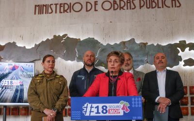 Ministra López da a conocer el Plan de Contingencia en carreteras para la salida de más de 520.000 vehículos de la RM por Fiestas Patrias