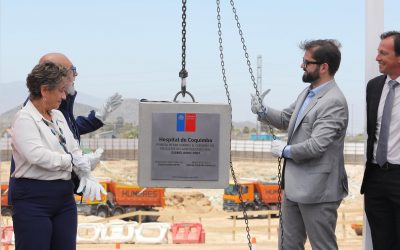 Presidente Boric encabeza ceremonia de primera piedra del nuevo Hospital de Coquimbo
