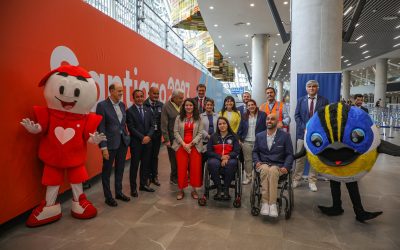 Juegos Parapanamericanos: Inauguran rampa de accesibilidad universal para recibir a deportistas en el Aeropuerto de Santiago