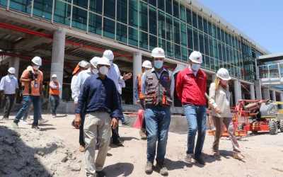 Más de un 50% de avance registran las obras de ampliación y mejoramiento del aeropuerto Diego Aracena de Iquique