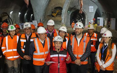 Autopista subterránea Américo Vespucio Oriente II completa 7% de avance