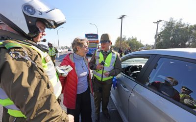 Ministra de Obras Públicas informa que ya han salido de la capital 190 mil vehículos