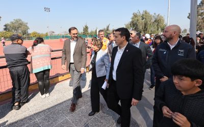 Gobierno inicia marcha blanca deportiva del Parque Serrano de Pudahuel