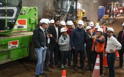 AVO II: Comienza conexión de autopista subterránea con Vespucio Sur para completar Circunvalación Américo Vespucio