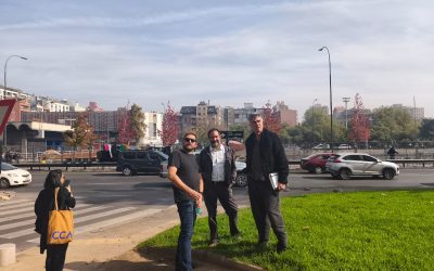 Comité de Expertos del Programa Santiago Buen Vecino realiza segunda visita en terreno a zonas aledañas a la Autopista Central