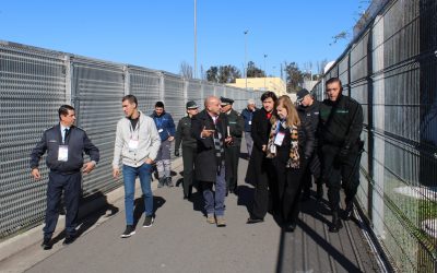 Delegación del Ministerio de Seguridad de Argentina visitó la Cárcel de Rancagua para conocer el modelo chileno concesionado