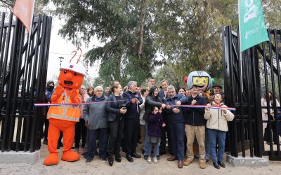 MOP, Renca y ViasChile inauguran cierre perimetral del Parque Las Palmeras en vísperas de fiestas patrias