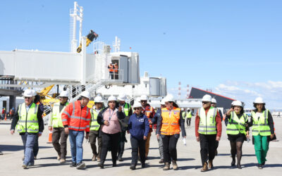 Región de Aysén: ministra MOP inspecciona avance de más del 60% del nuevo Aeropuerto de Balmaceda