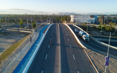 MOP habilitó nuevo atravieso vehicular que conecta Pudahuel Norte y Sur por sobre Ruta 68