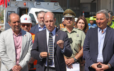 Ministro Arrau refuerza medidas de contingencia ante masiva salida de más de 450 mil vehículos por Semana Santa