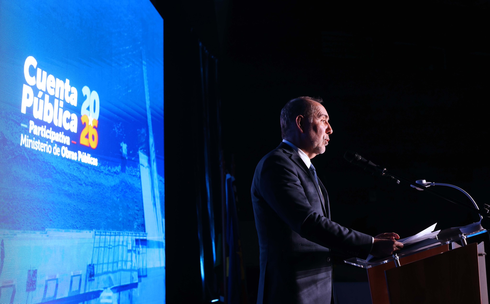 Desde Chiloé: biministro Louis de Grange dio a conocer la Cuenta Pública del Ministerio de Obras Públicas 2026