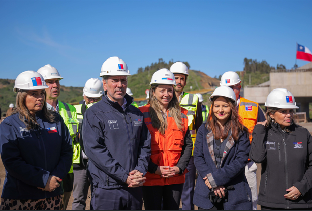 Un 80% de avance tiene construcción de nueva conexión entre Ruta de la Fruta, Ruta 78 y Puerto de San Antonio